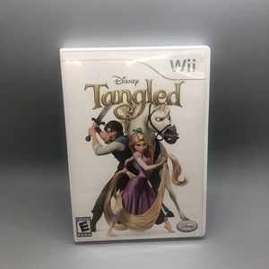 Disney - Tangled Game for Nintendo Wii, Game Disc, Case, Manual - Tested